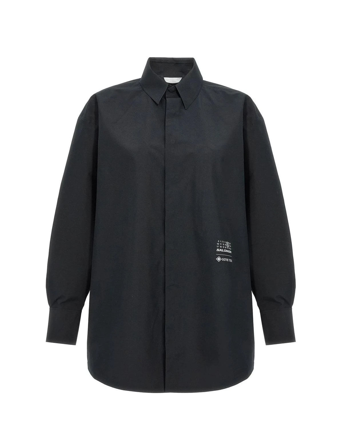 MM6 Maison Margiela Dress Shirt in black, Polyester