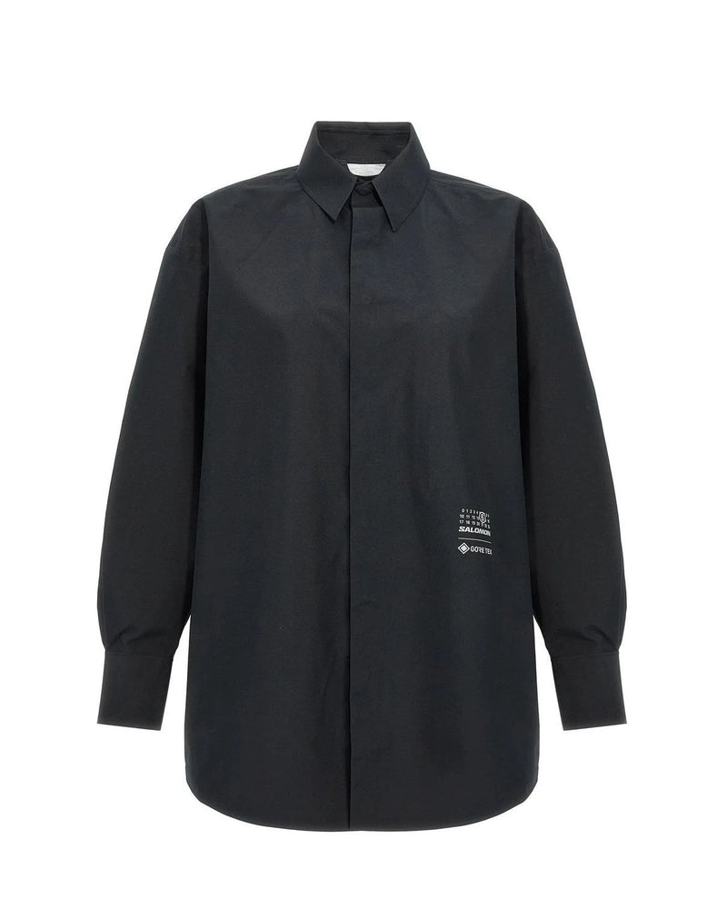 MM6 Maison Margiela Dress Shirt in black, Polyester