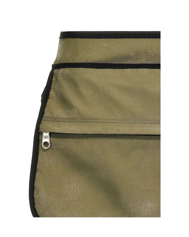 Balenciaga Skirt in green, Polyamide — view 3