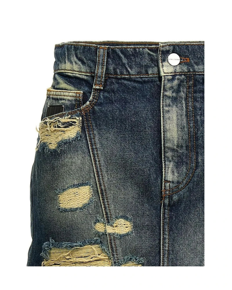 Marc Jacobs Skirt in blue, Cotton — view 2