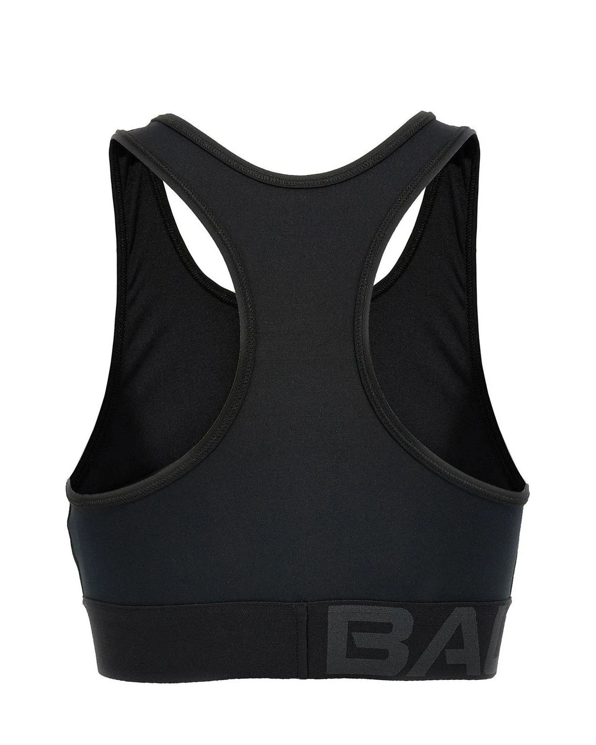 Balenciaga Sports Bra in black, Polyester — view 2