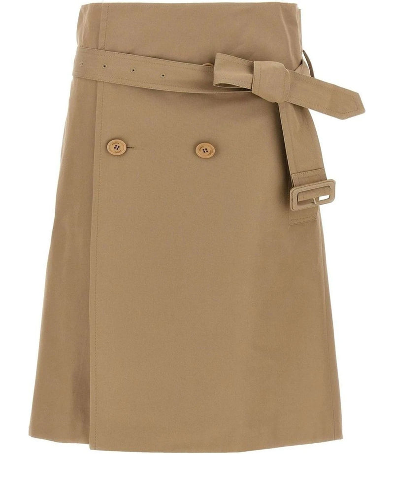 Vetements Skirt in beige, Cotton