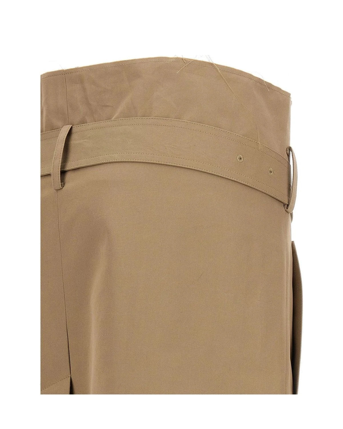 Vetements Skirt in beige, Cotton — view 4
