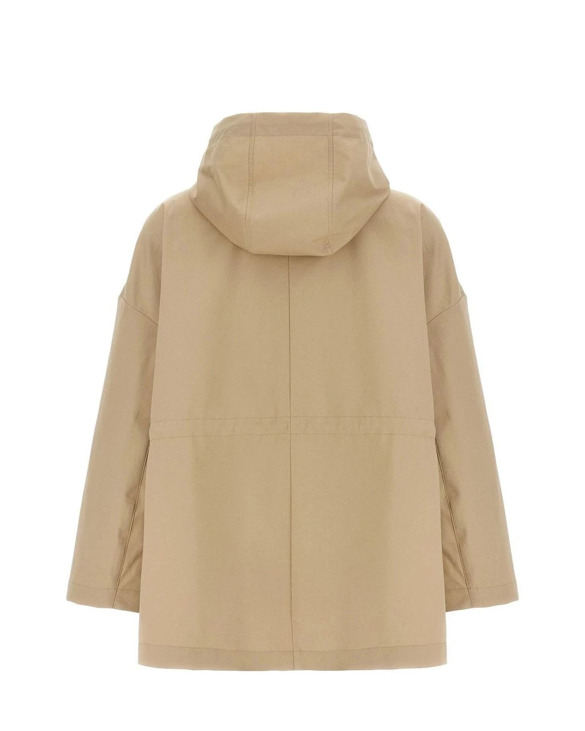 Moncler Parka in beige, Cotton — view 2