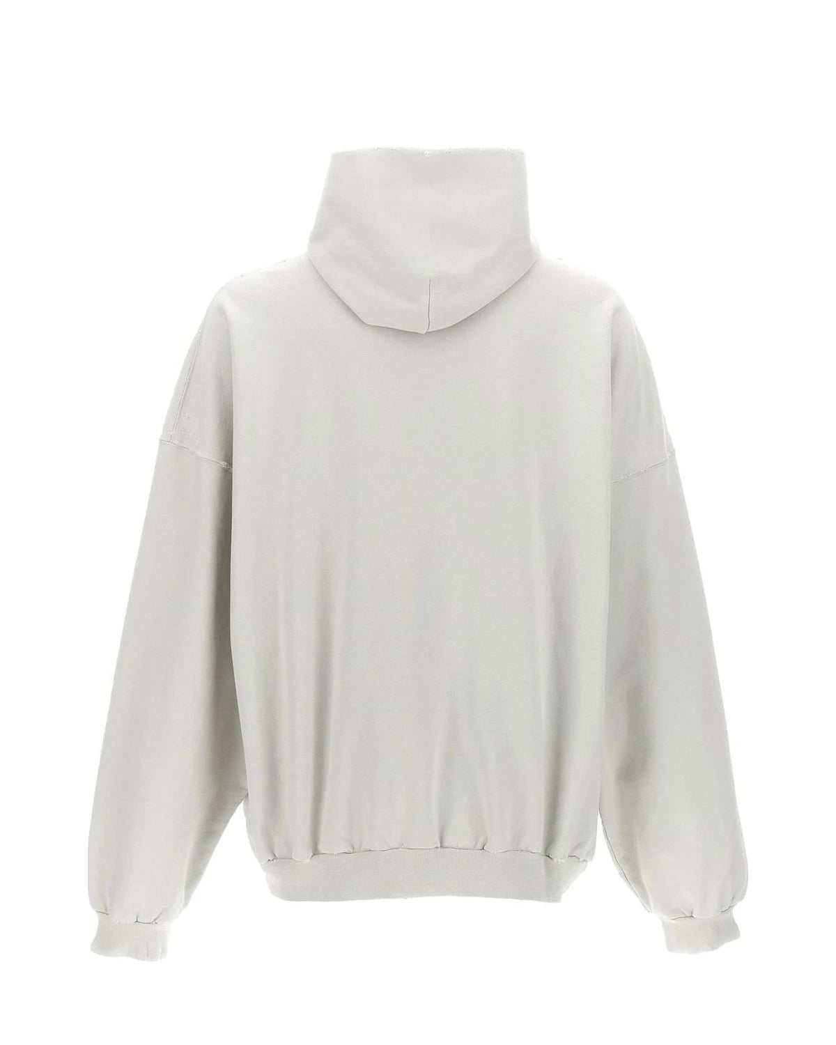 Balenciaga Hoodie in white, Cotton — view 2