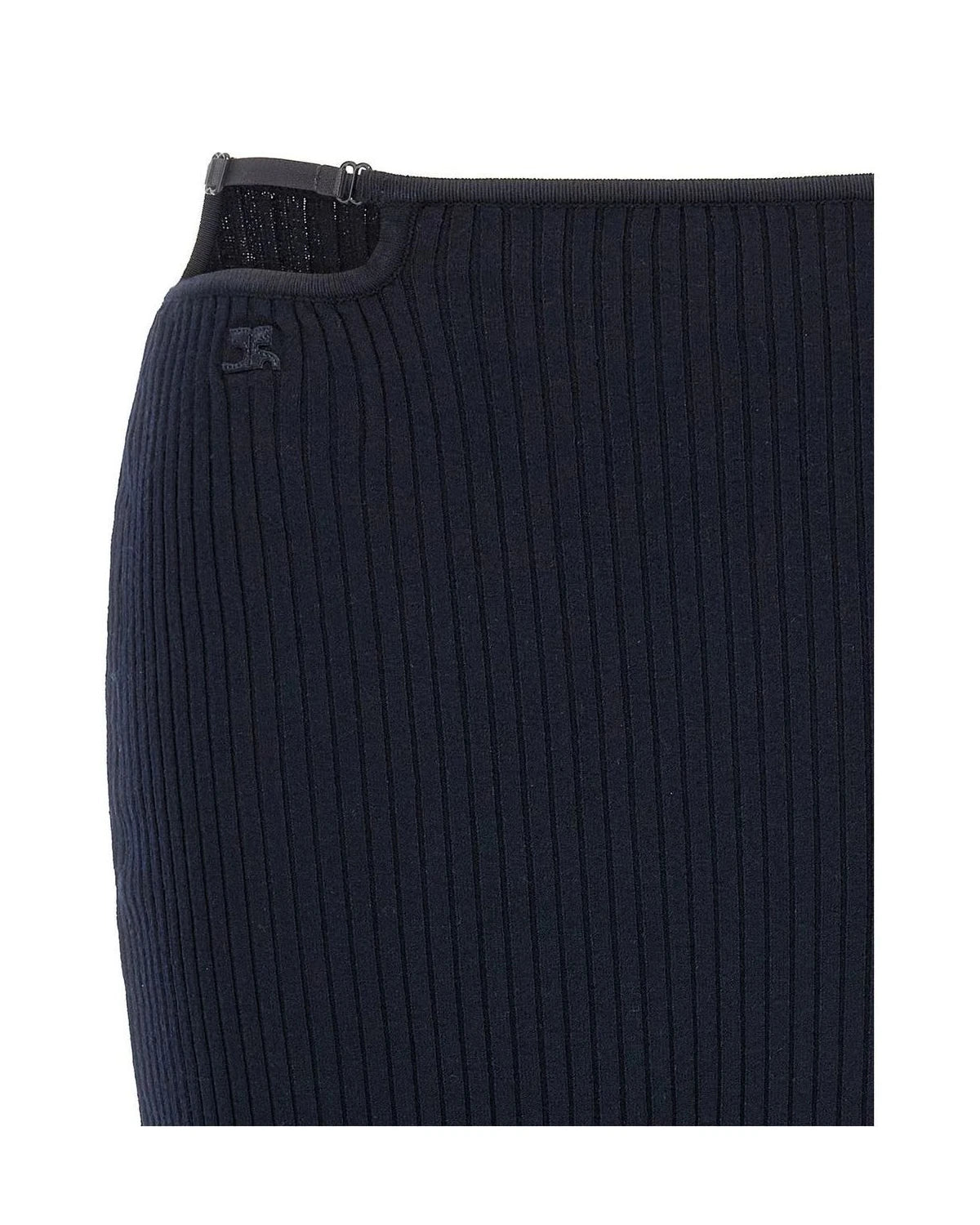 Courrèges Skirt in blue — view 4