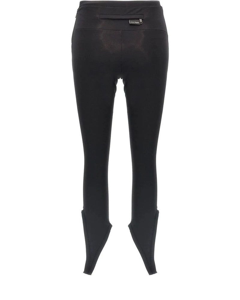 Courrèges Legging in black, Polyamide — view 2