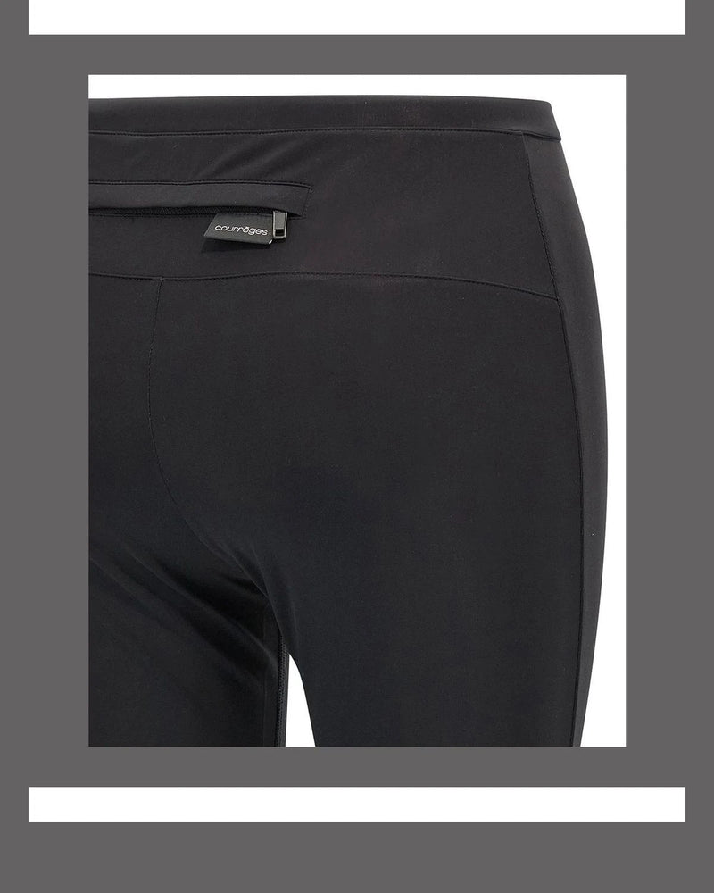 Courrèges Legging in black, Polyamide — view 4