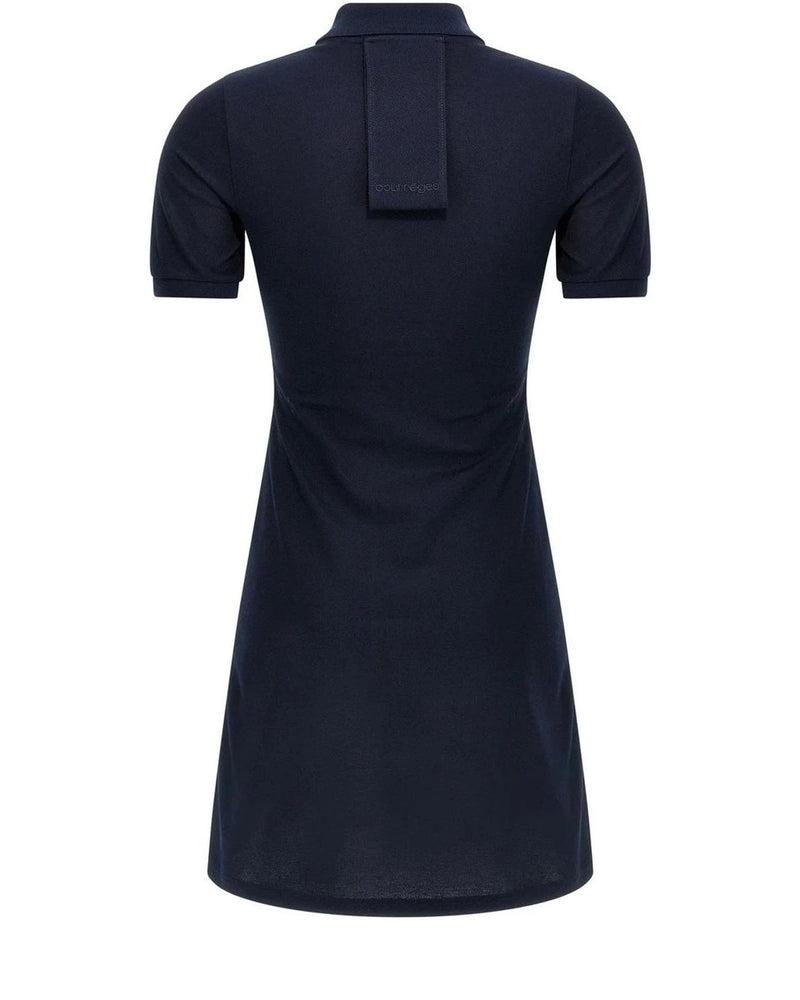 Courrèges Dresse in blue, Cotton — view 2