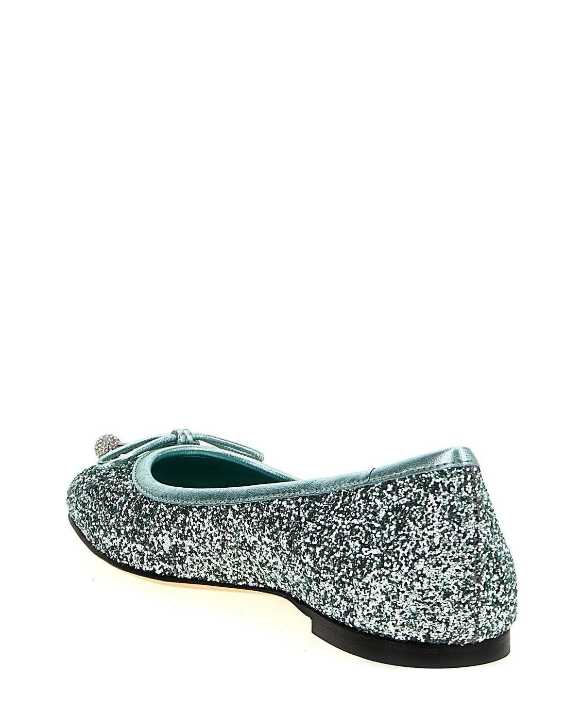 Jimmy Choo Flats in silver — view 3