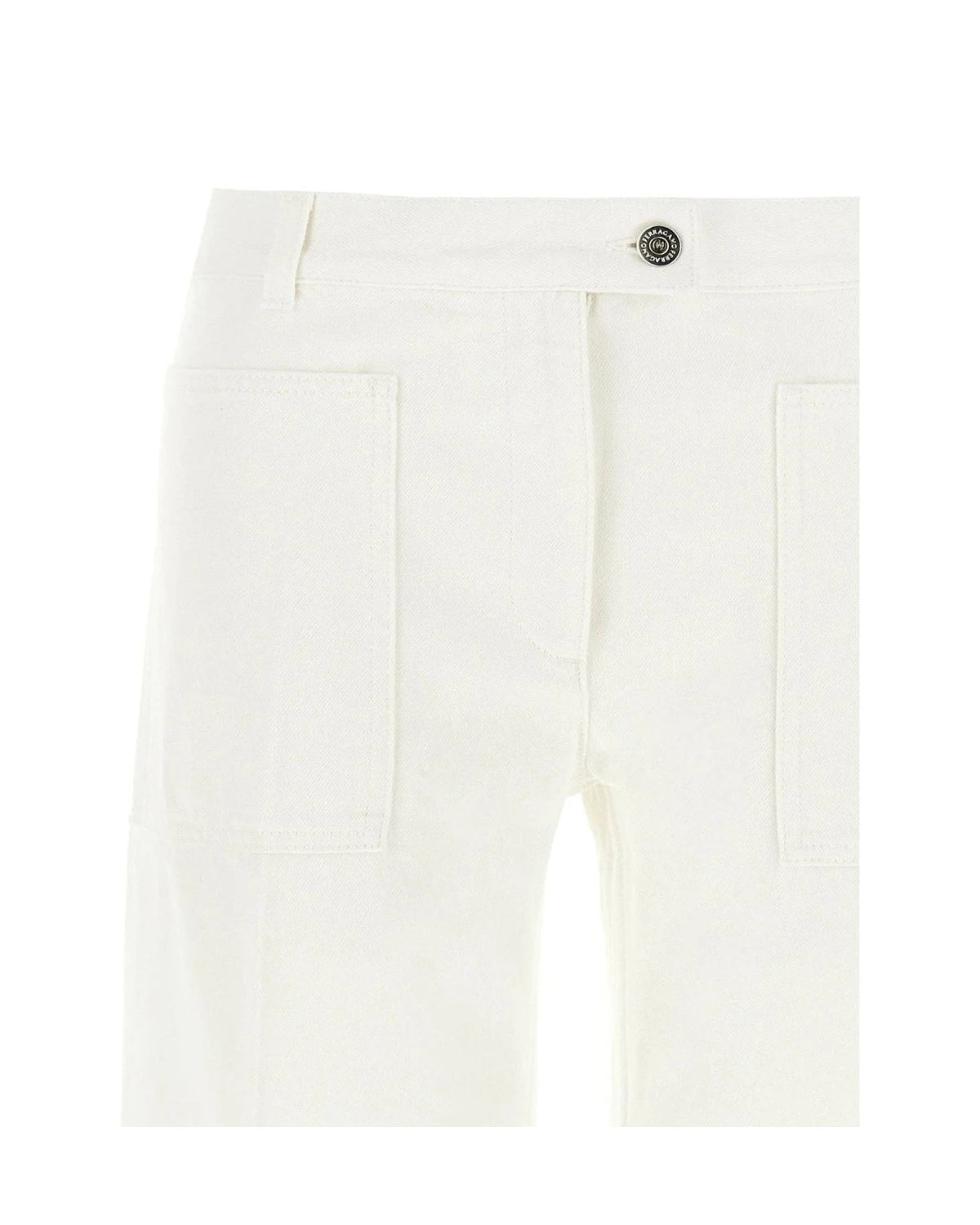 Ferragamo Jean in white, Cotton — view 3