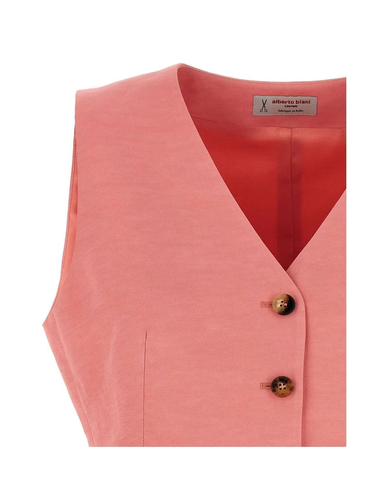 Alberto Biani Vest in multicolor, Viscose — view 3
