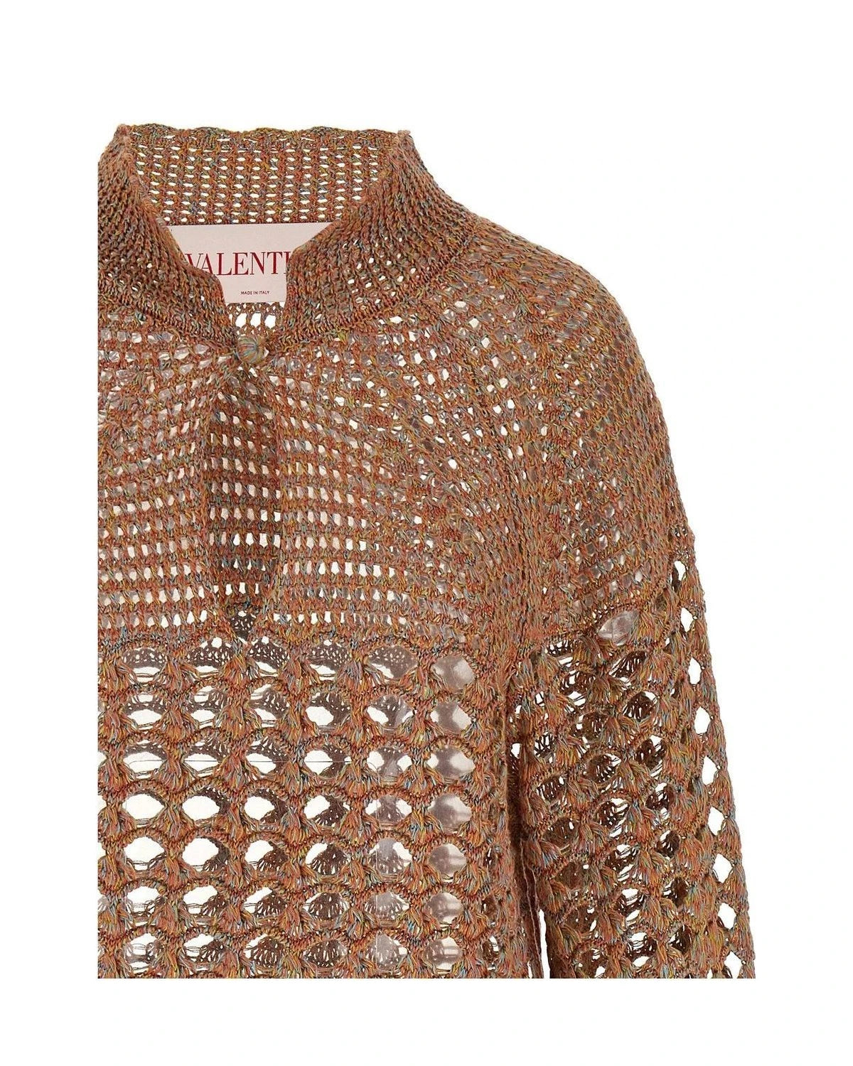Valentino Garavani Cardigan in multicolor, Linen — view 3