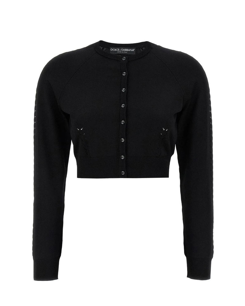Dolce & Gabbana Cardigan in black, Viscose