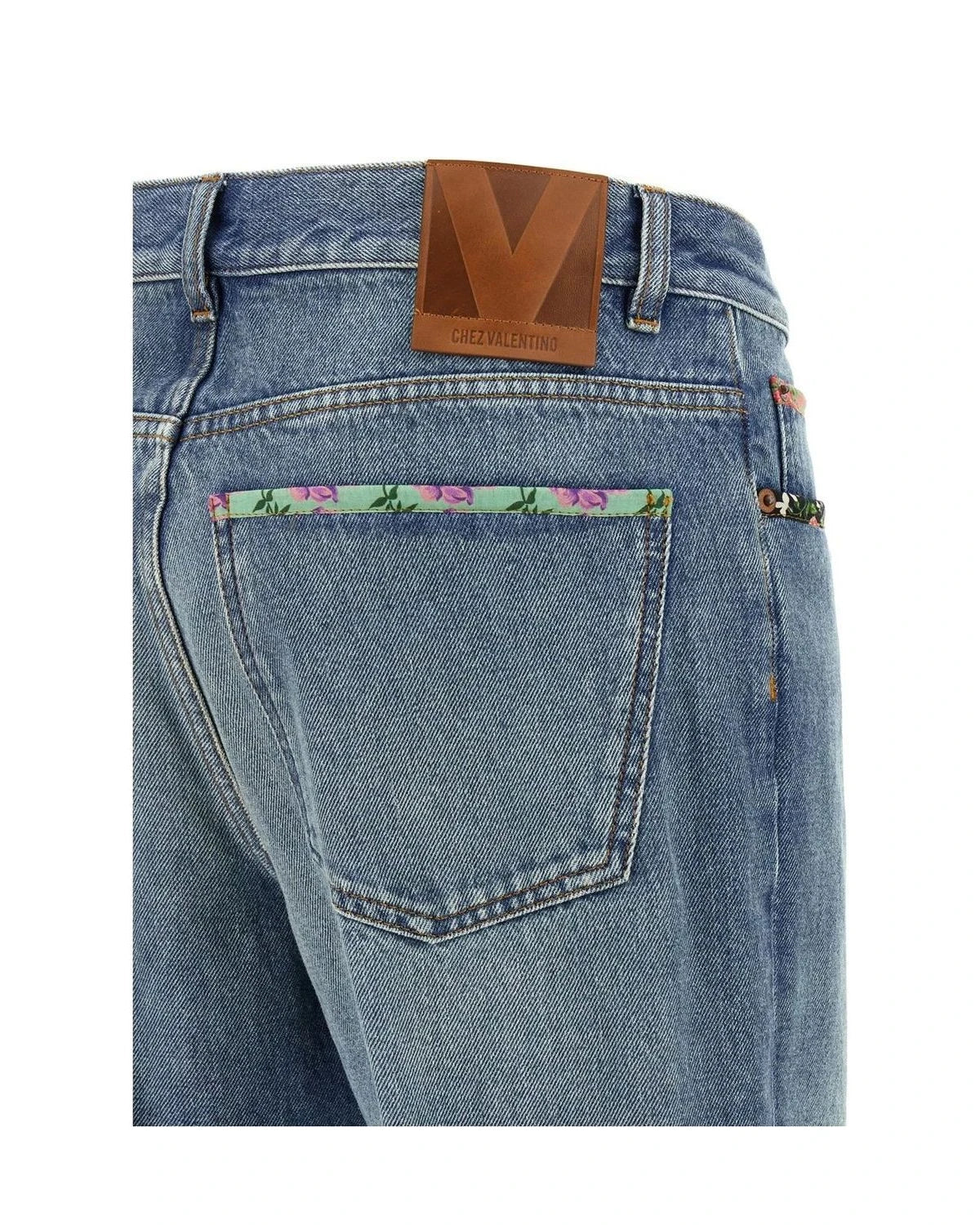 Valentino Garavani Jean in blue — view 4