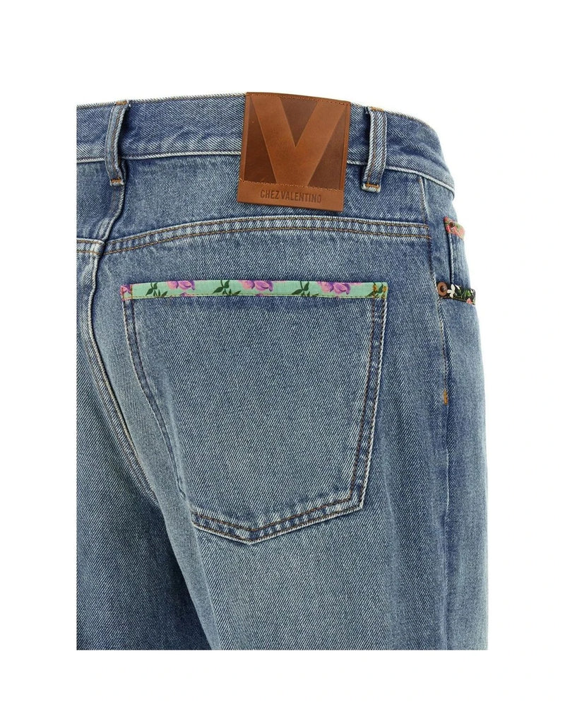 Valentino Garavani Jean in blue — view 4