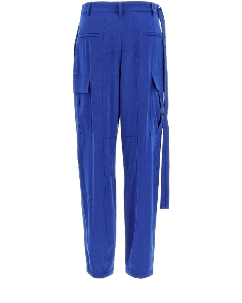 Ferragamo Cargo Pant in blue, Lyocell — view 2