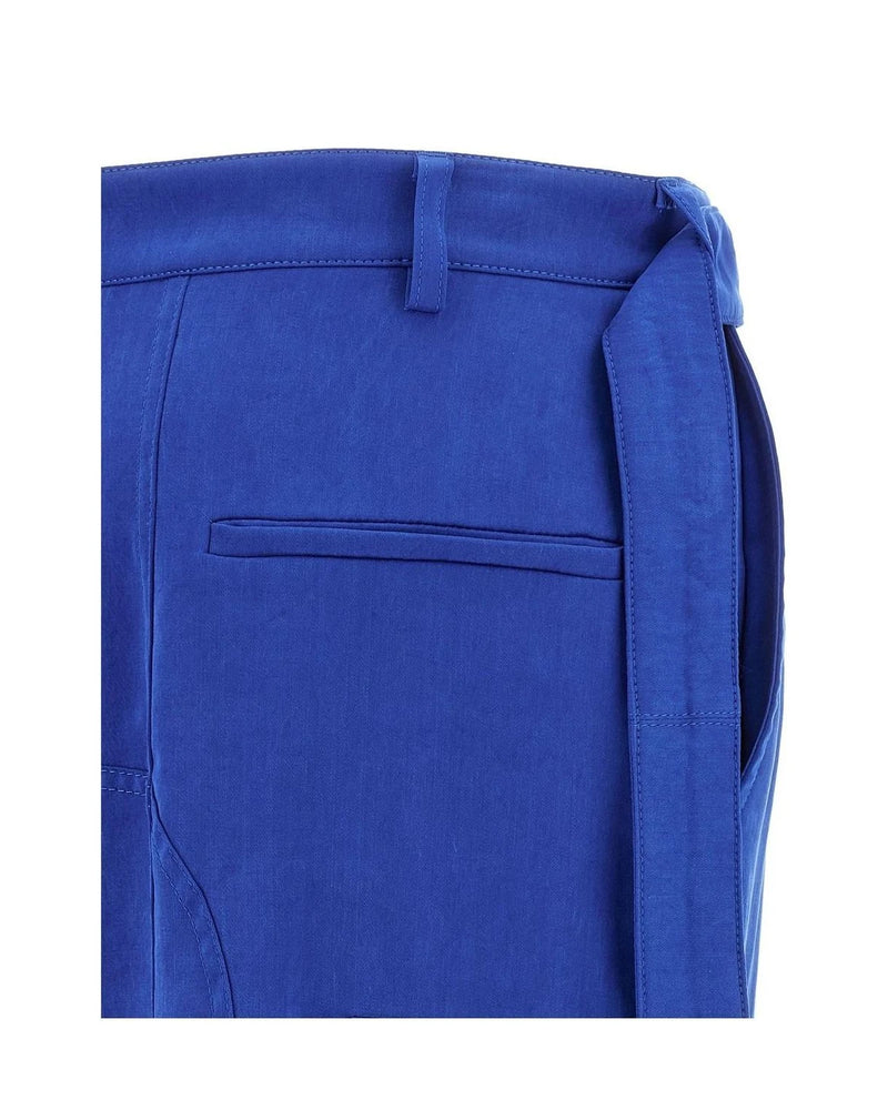 Ferragamo Cargo Pant in blue, Lyocell — view 4
