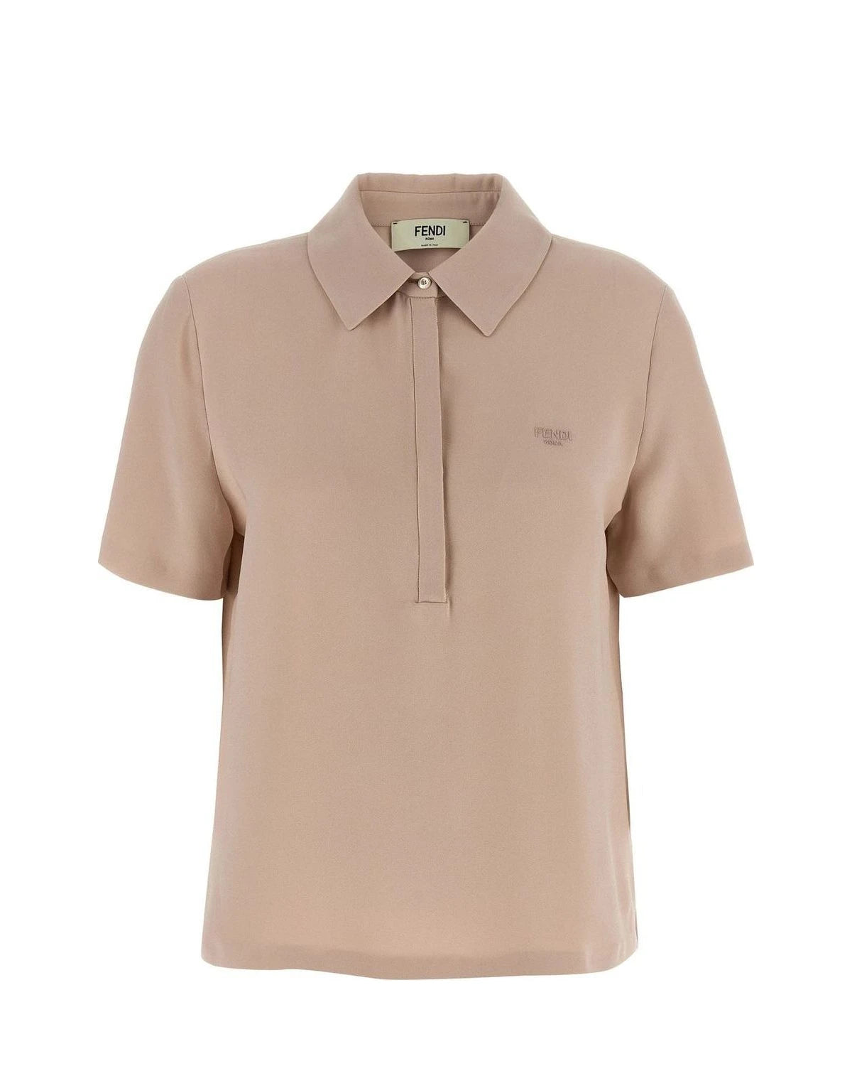 Fendi Polo in multicolor, Silk