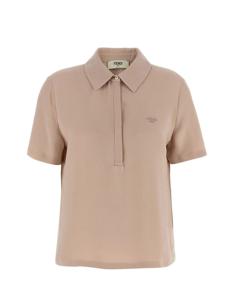 Fendi Polo in multicolor, Silk