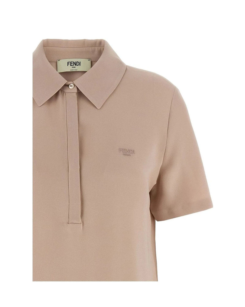 Fendi Polo in multicolor, Silk — view 3