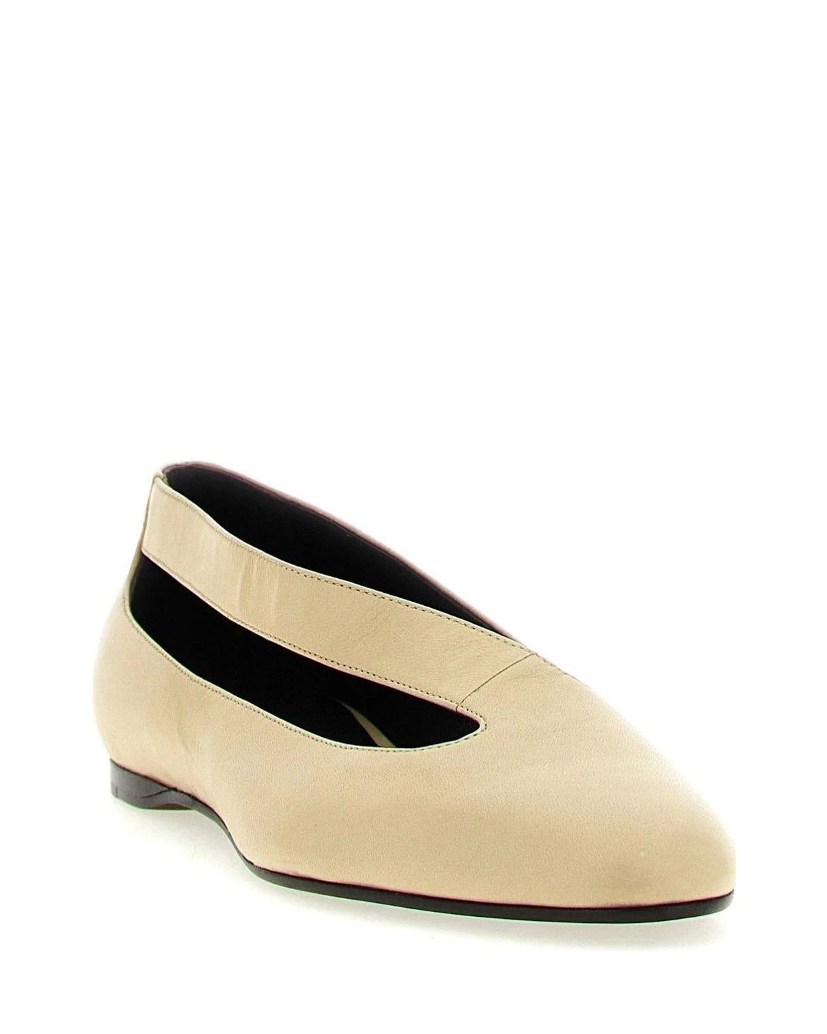 Khaite Flats in beige — view 2