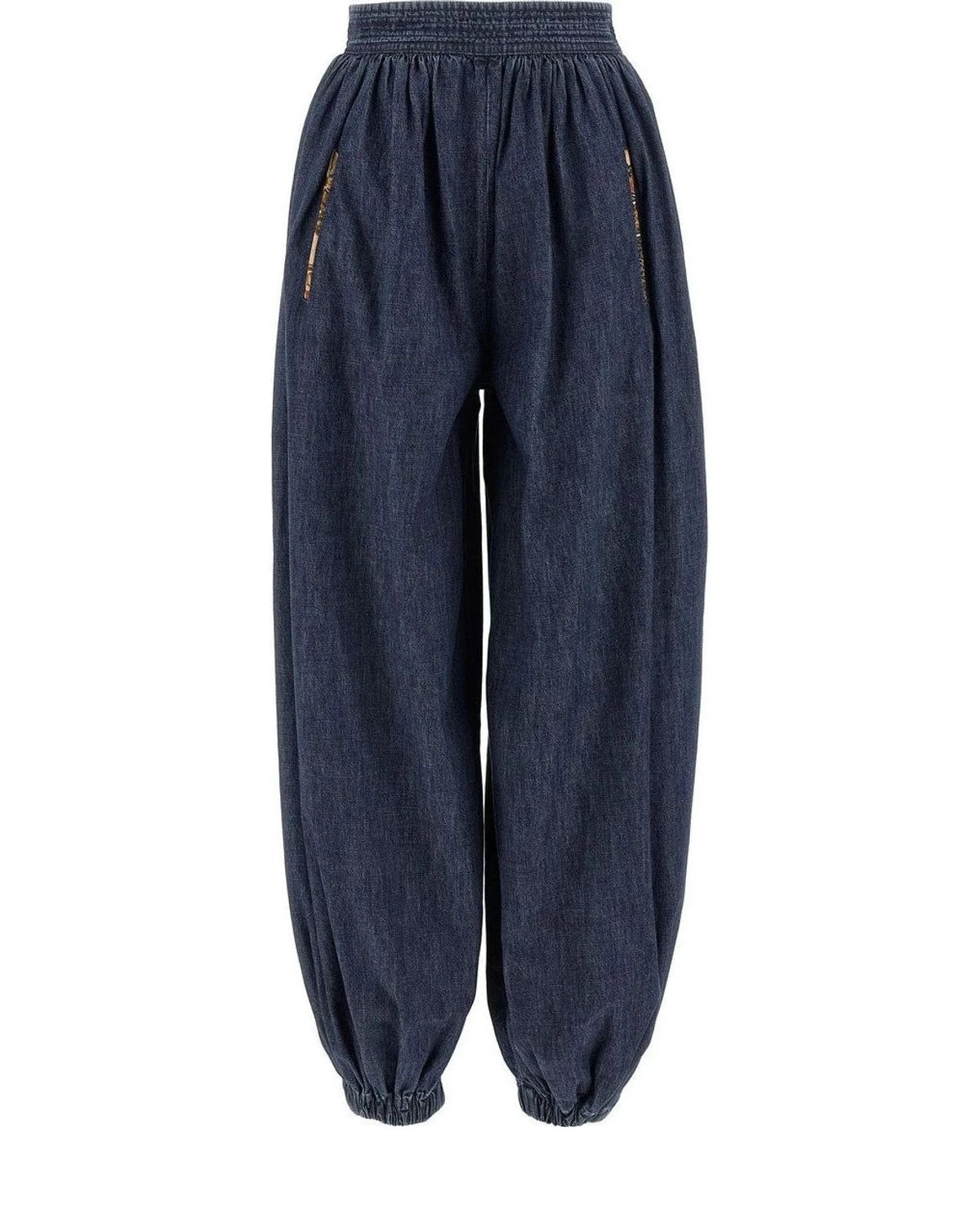 Valentino Garavani Harem Pant in blue, Cotton