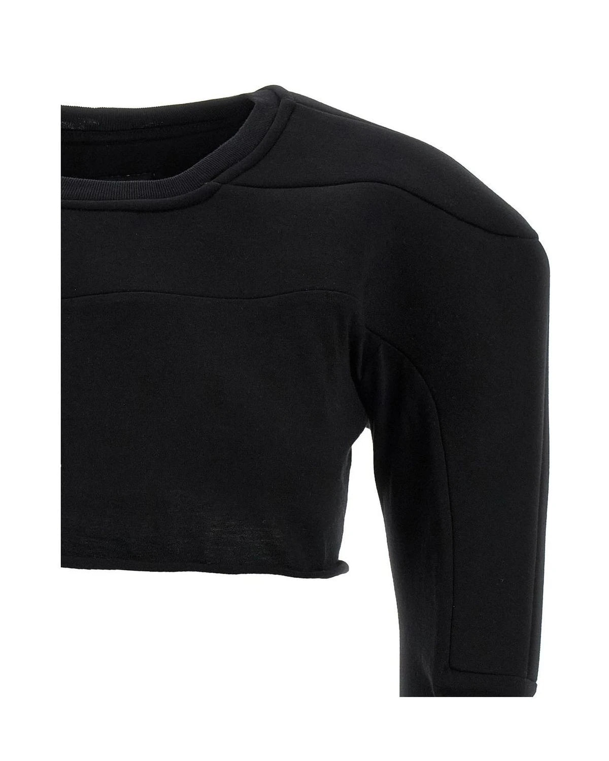 Rick Owens Sweater in black, Cotton — view 3