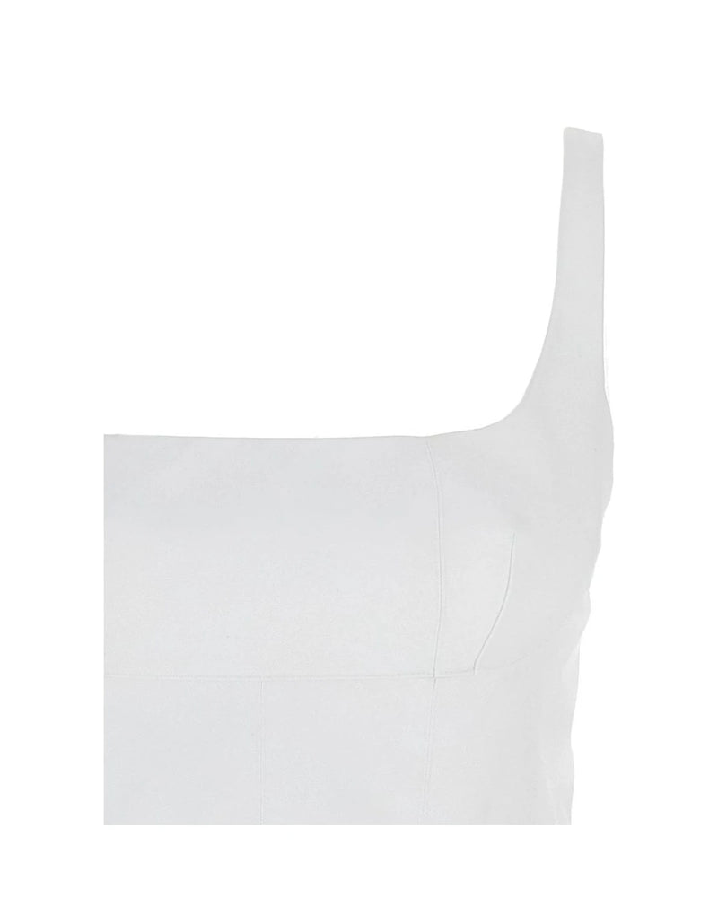 Giovanni Bedin Dresse in white, Polyester — view 3