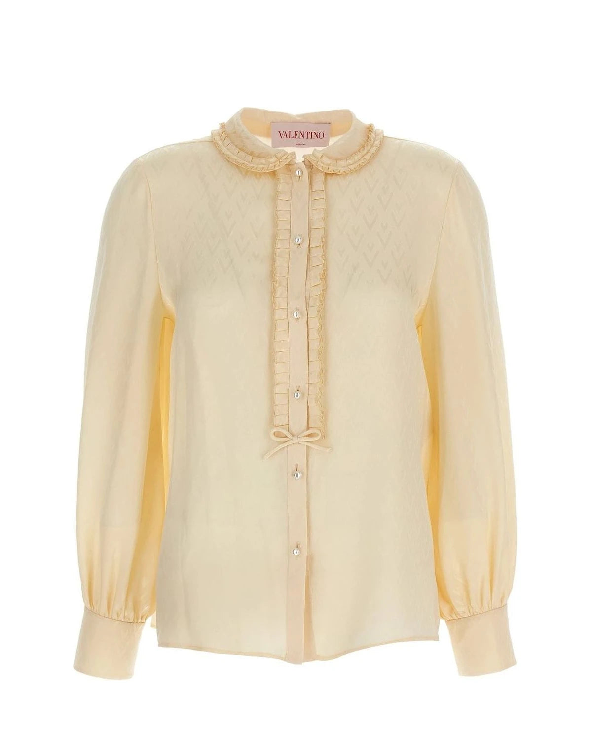 Valentino Garavani Blouse in beige, Silk