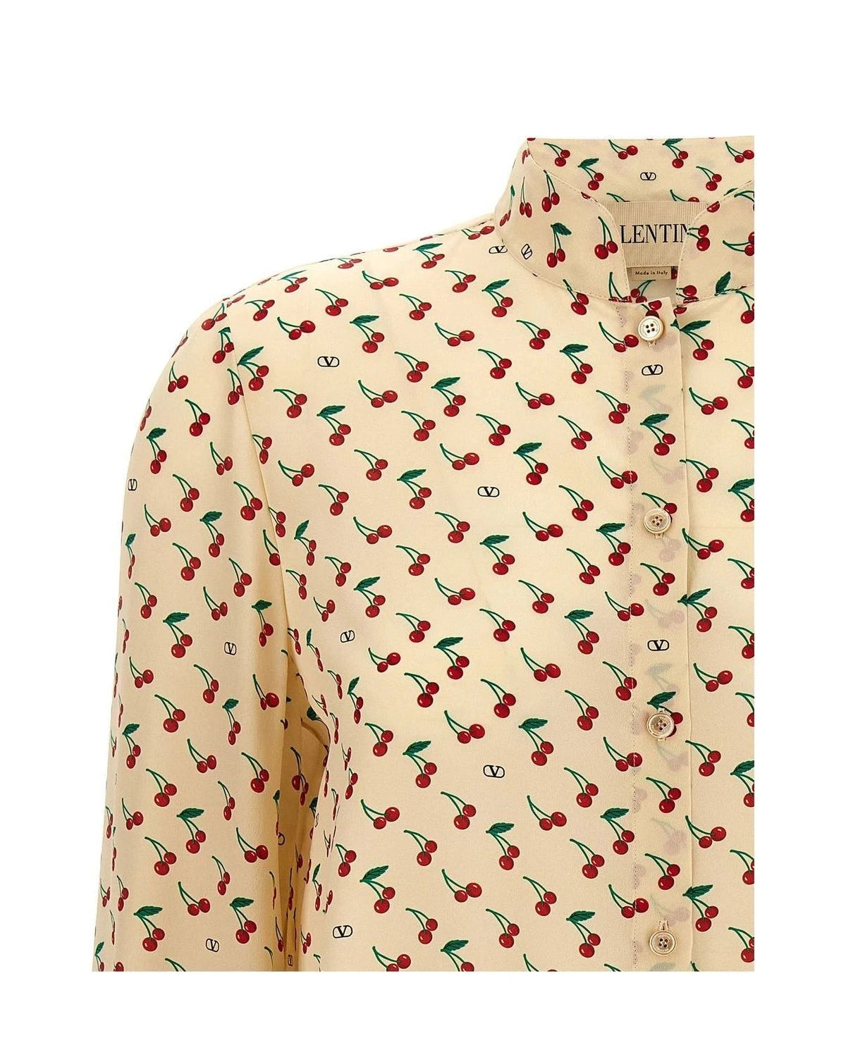 Valentino Garavani Blouse in beige, Silk — view 3