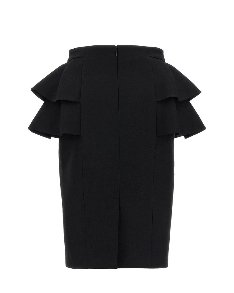 Valentino Garavani Skirt in black, Virgin Wool — view 2