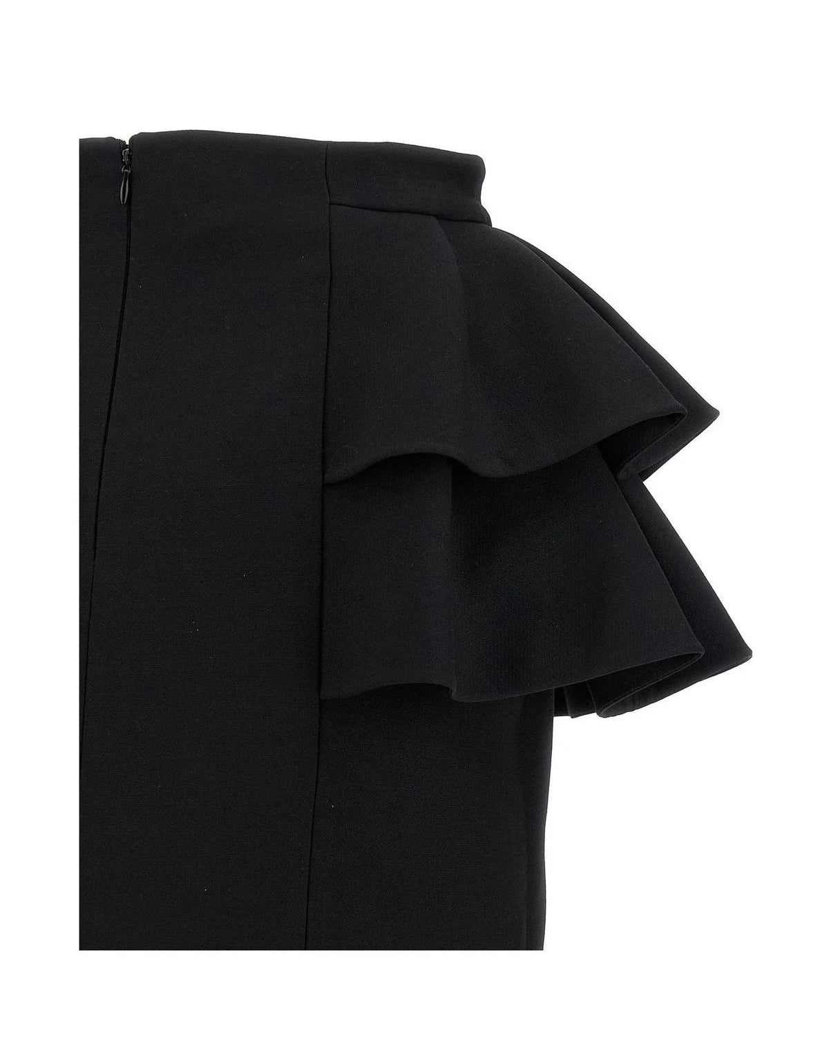Valentino Garavani Skirt in black, Virgin Wool — view 4