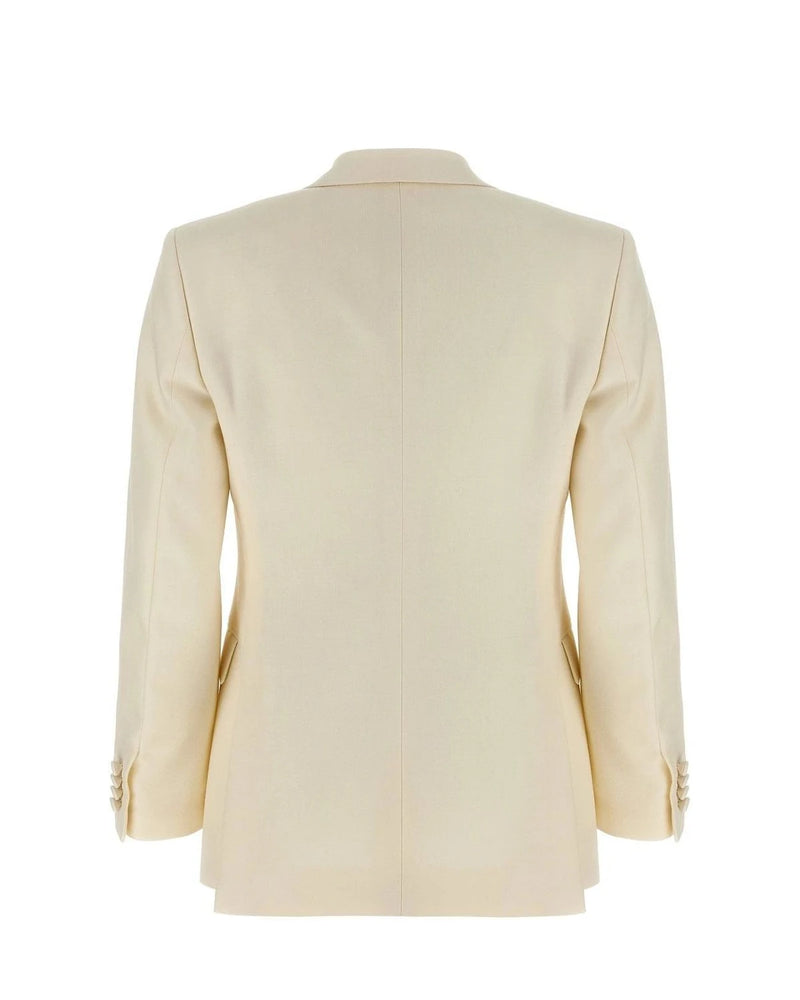 Brioni Blazer in white, Wool — view 2