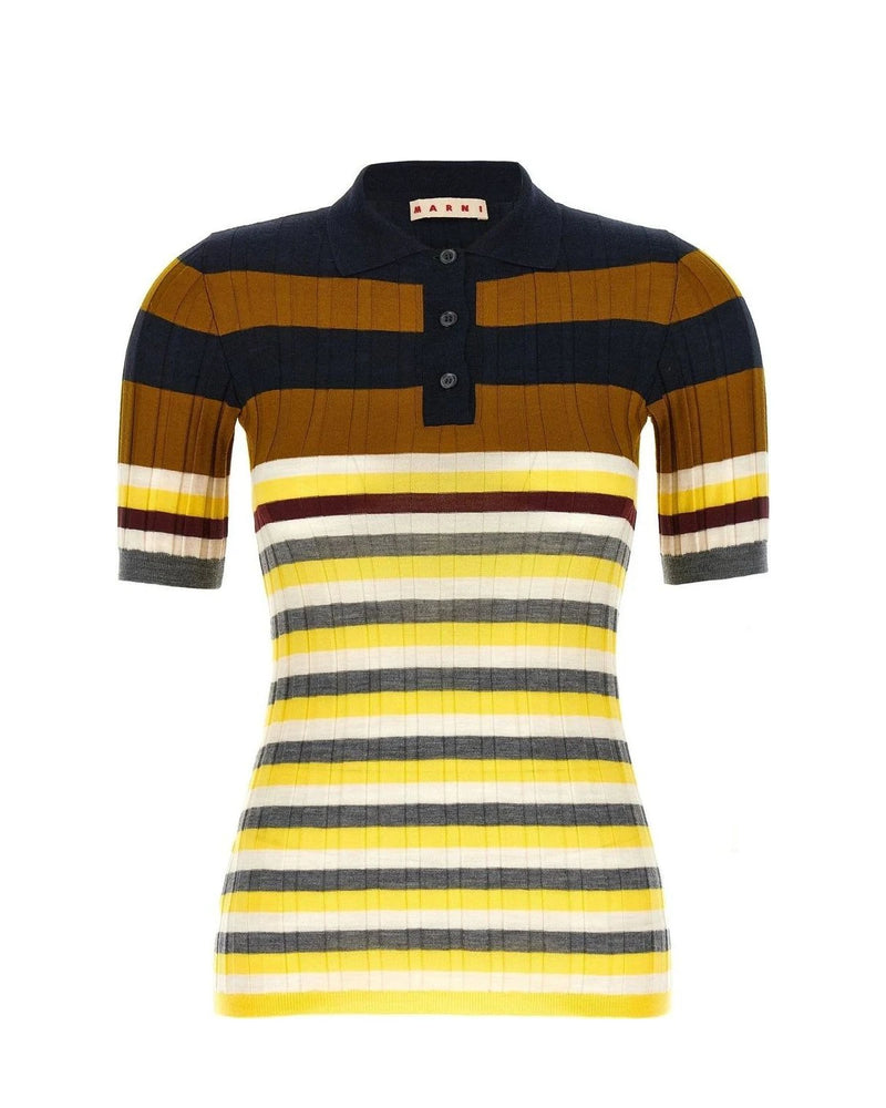 Marni Polo in multicolor, Virgin Wool