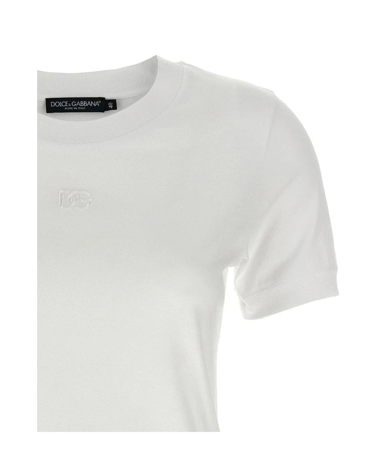 Dolce & Gabbana T-Shirt in white, Cotton — view 3
