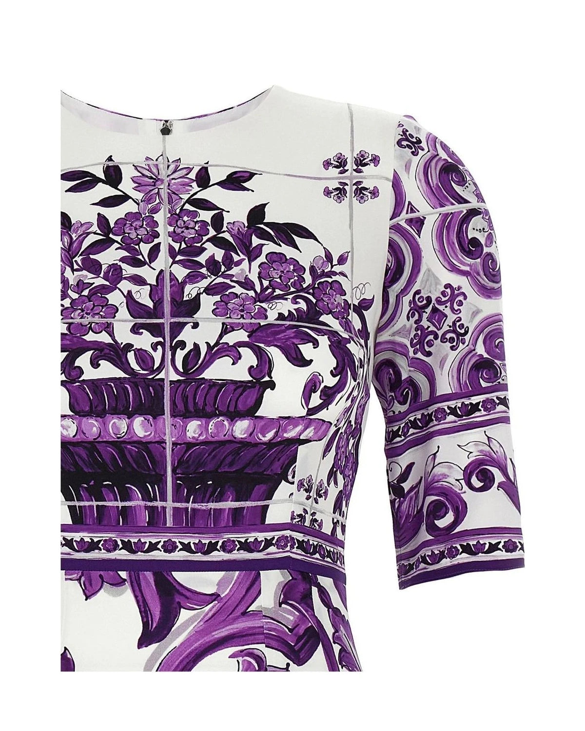 Dolce & Gabbana Dresse in purple, Silk — view 3