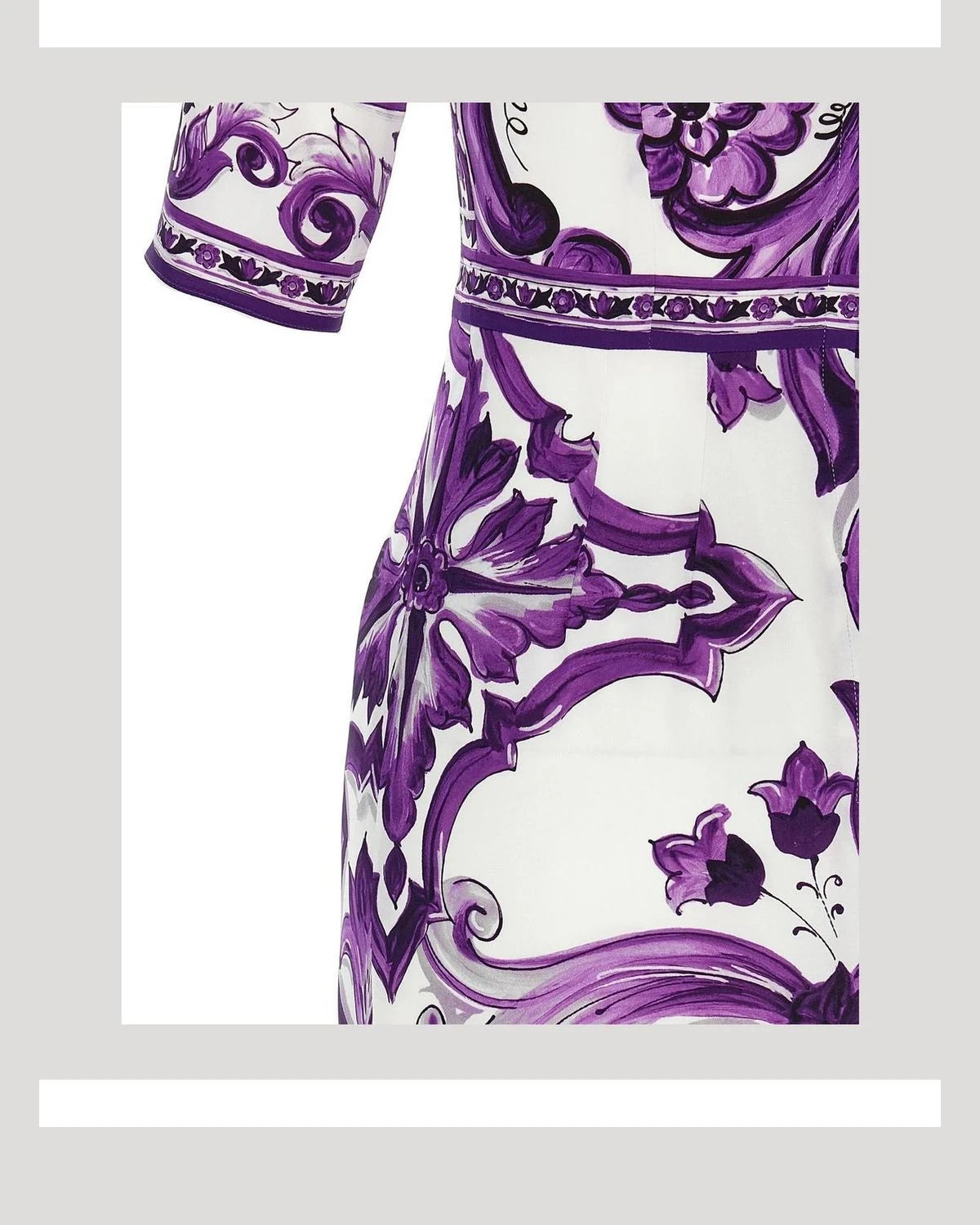 Dolce & Gabbana Dresse in purple, Silk — view 4