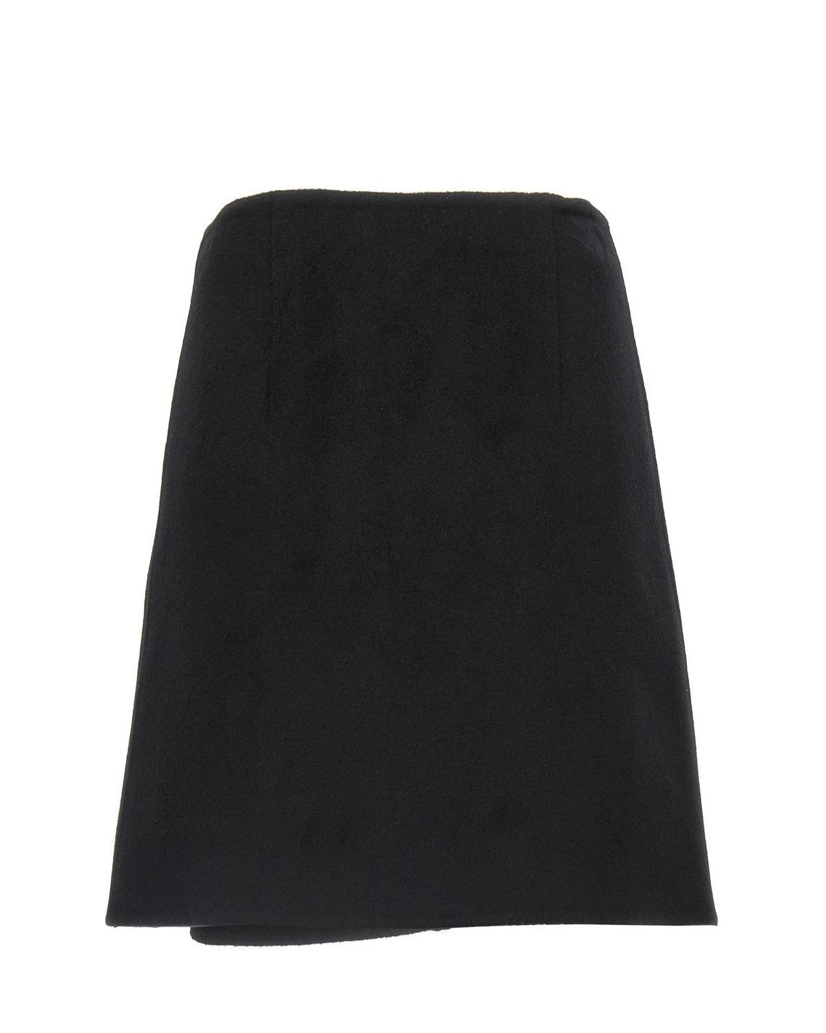 Ermanno Scervino Skirt in black, Virgin Wool — view 2
