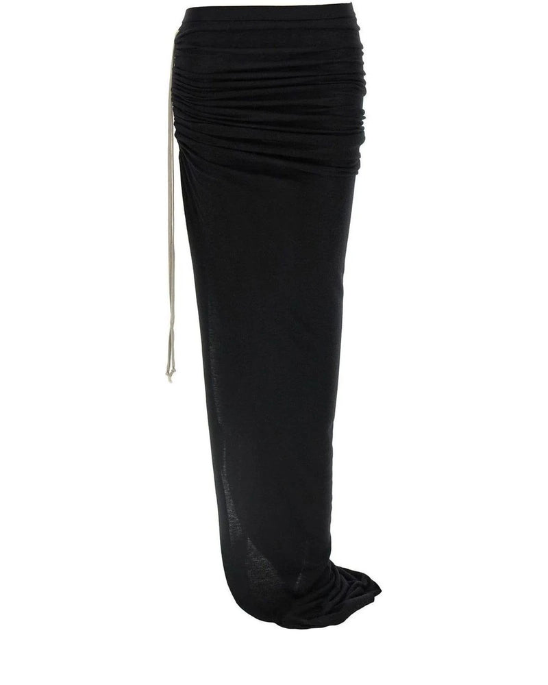 Rick Owens Skirt in black, Wool