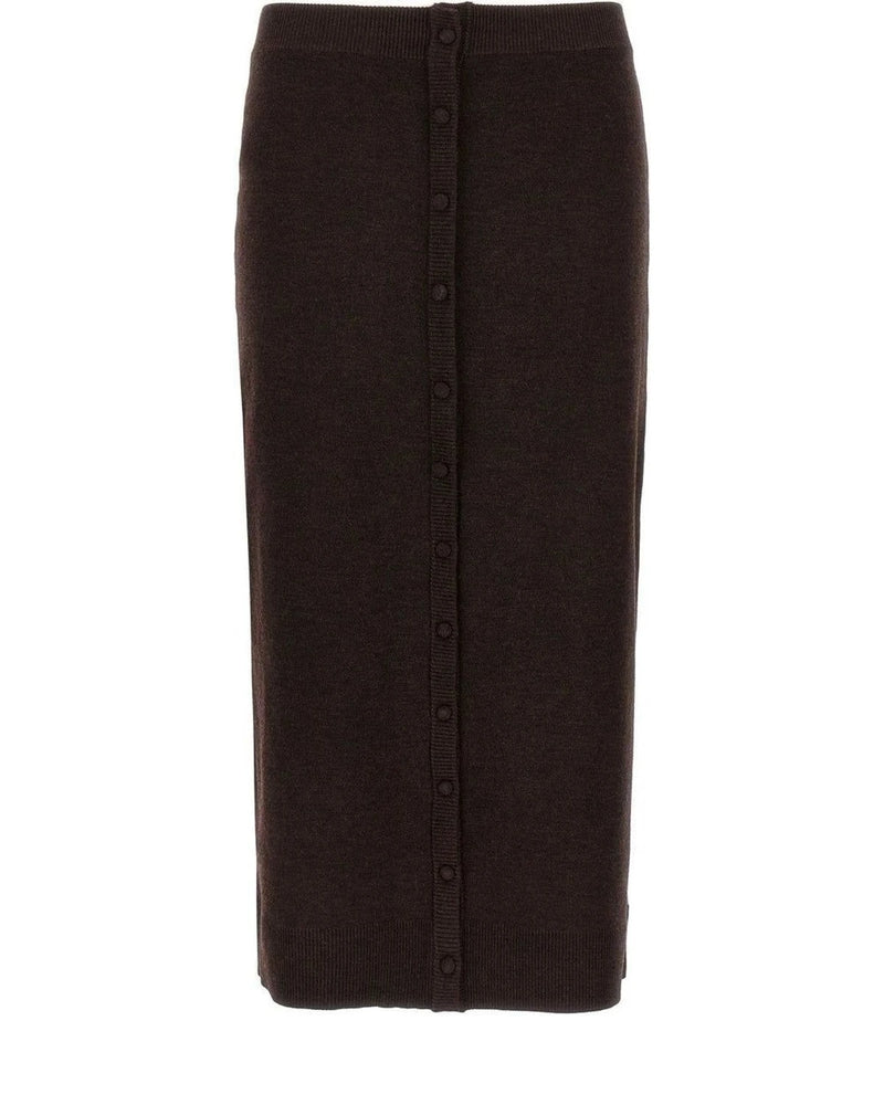 Victoria Beckham Skirt in brown, Wool