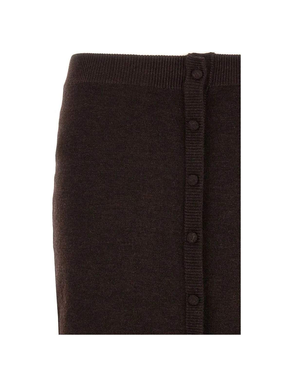 Victoria Beckham Skirt in brown, Wool — view 3
