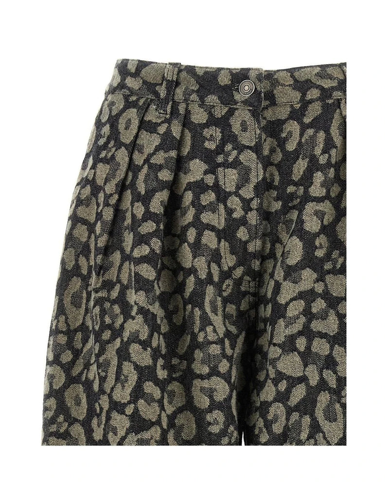 Alanui Palazzo Pant in multicolor, Cotton — view 3