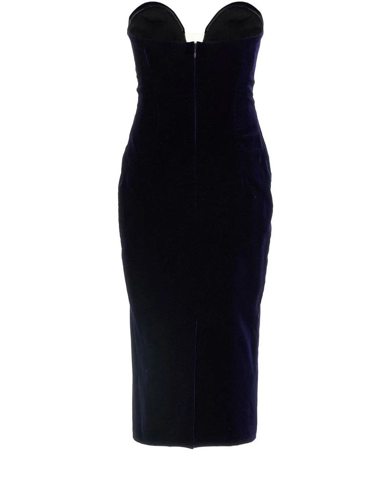Tom Ford Dresse in blue, Viscose — view 2