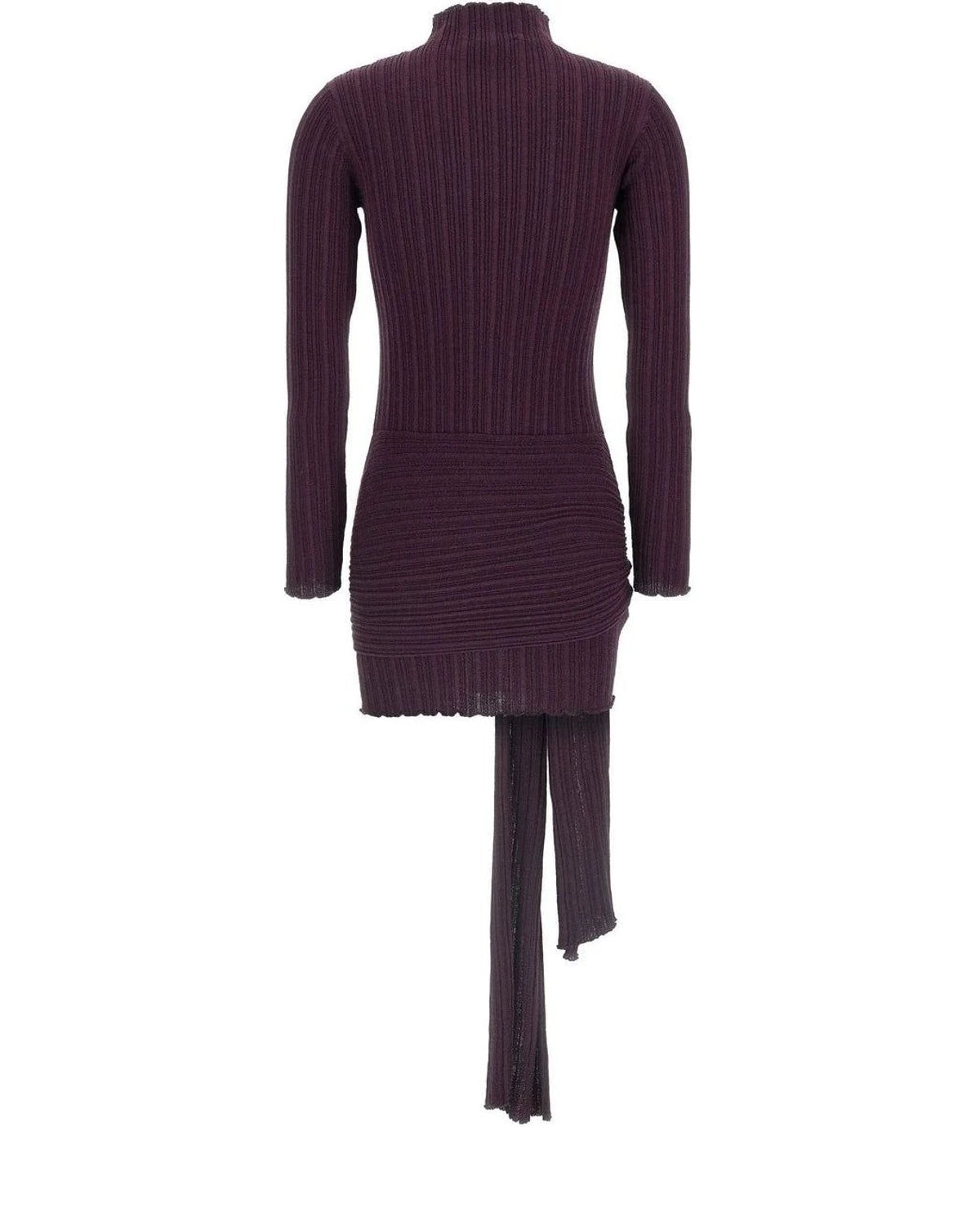 Giuseppe Di Morabito Dresse in purple, Wool — view 2