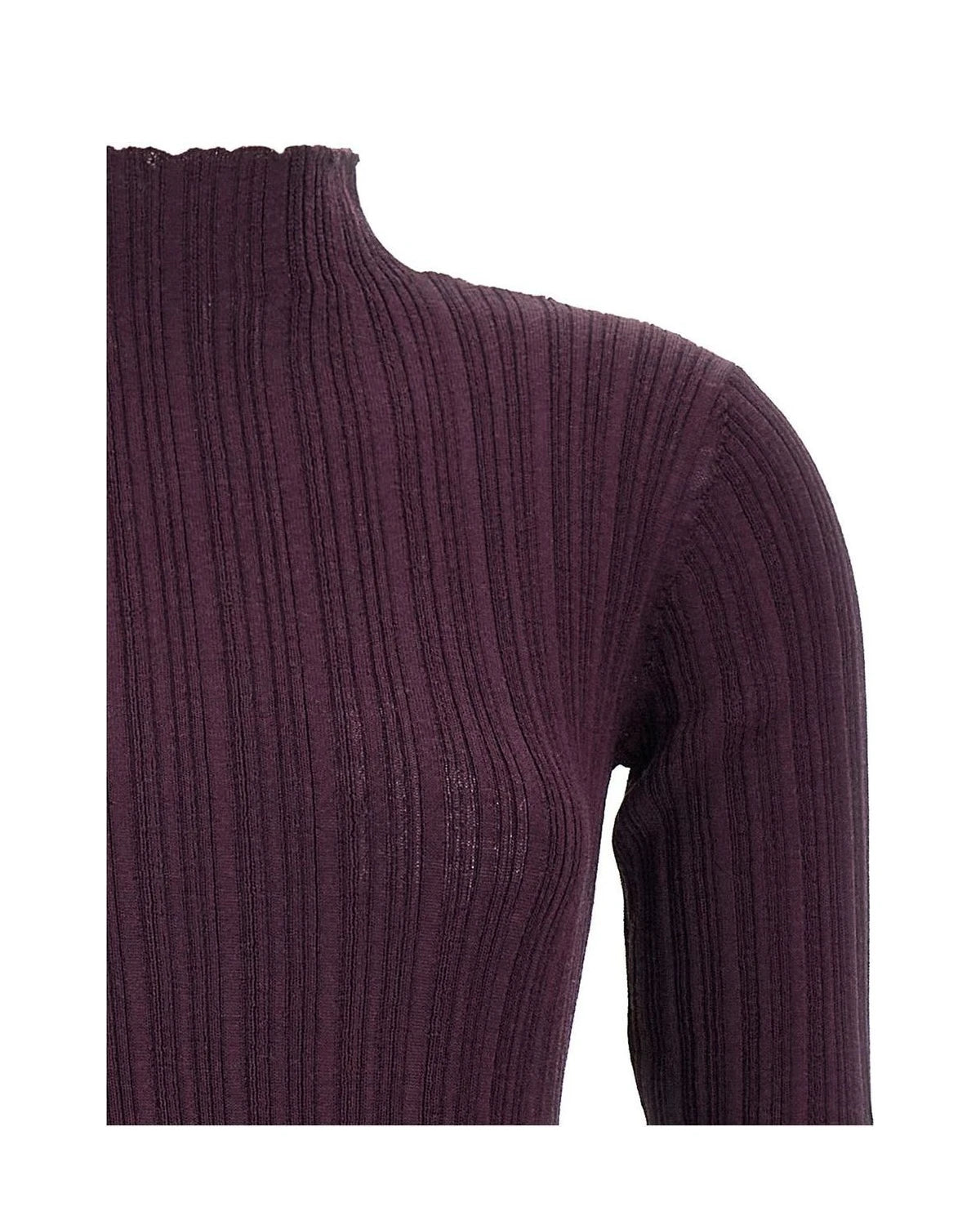 Giuseppe Di Morabito Dresse in purple, Wool — view 3