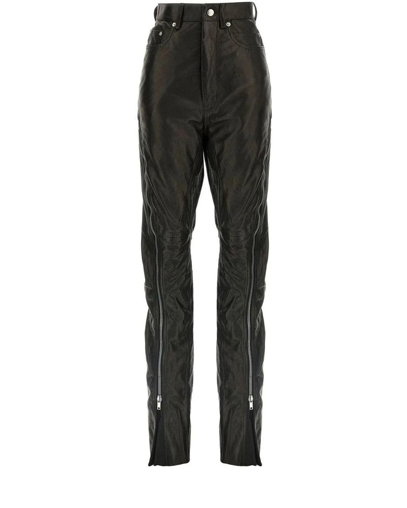 Rick Owens Trouser in black, Leather