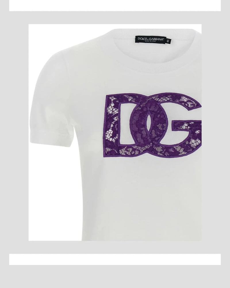 Dolce & Gabbana T-Shirt in white, Cotton — view 3