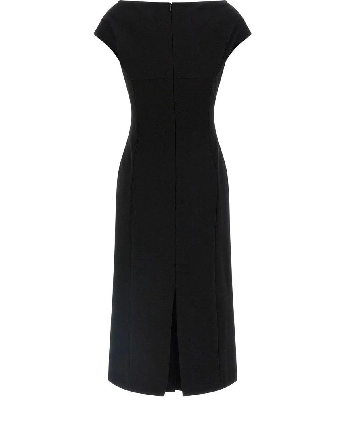 Ermanno Scervino Dresse in black, Viscose — view 2