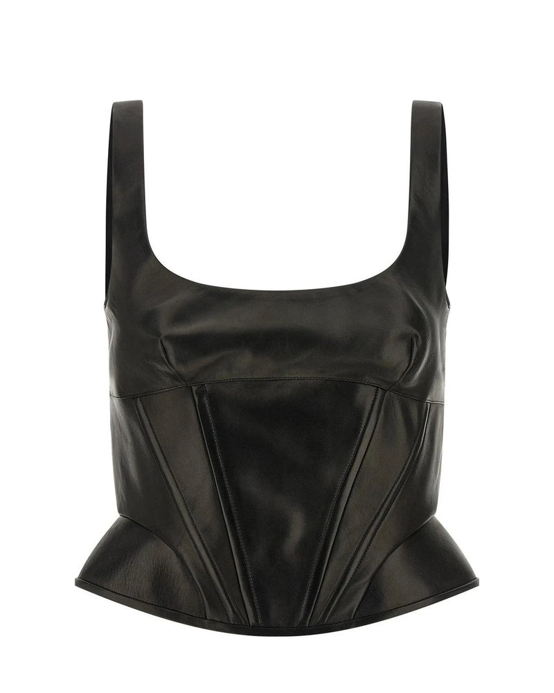 Ermanno Scervino Corset Top in black